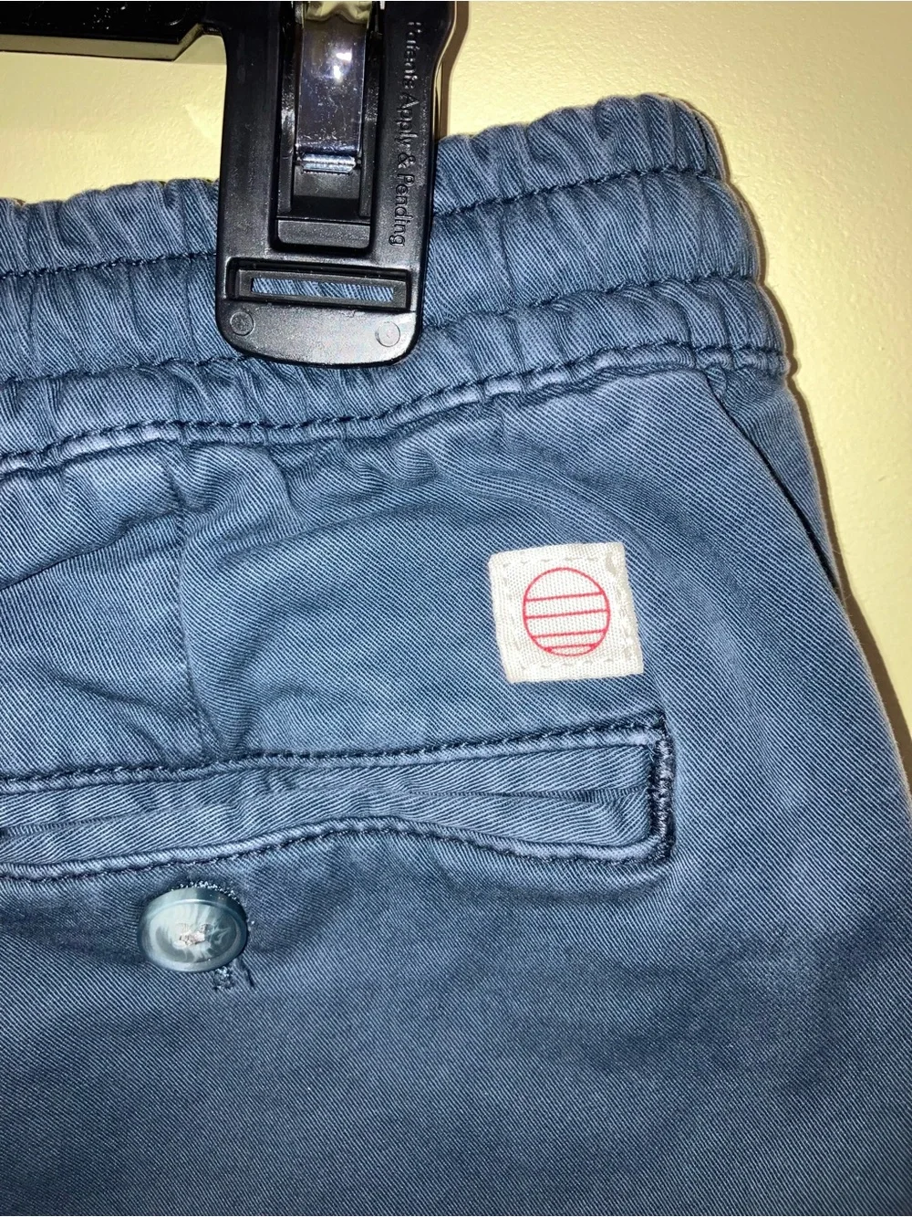 Marine Layer Saturday slim beach pants joggers casual blue size M medium - Picture 10 of 11